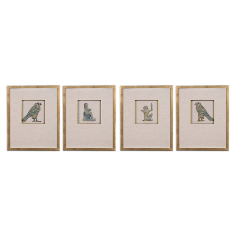 Wall Art Inlay Hermopolis set of 4