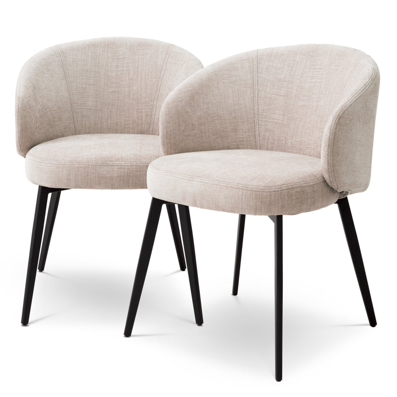 Dining Chair Lloyd with arm set of 2