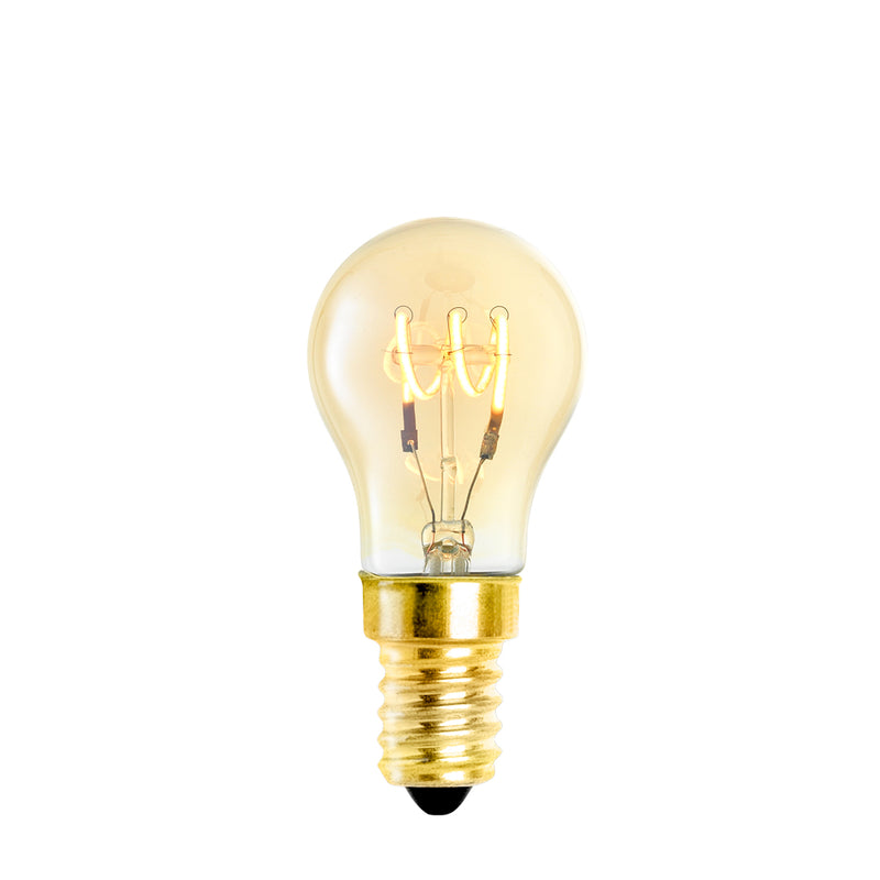 LED Bulb Goldline A Shape 3W E14 set of 4