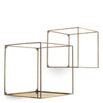 Wall Rack Deco square set of 2