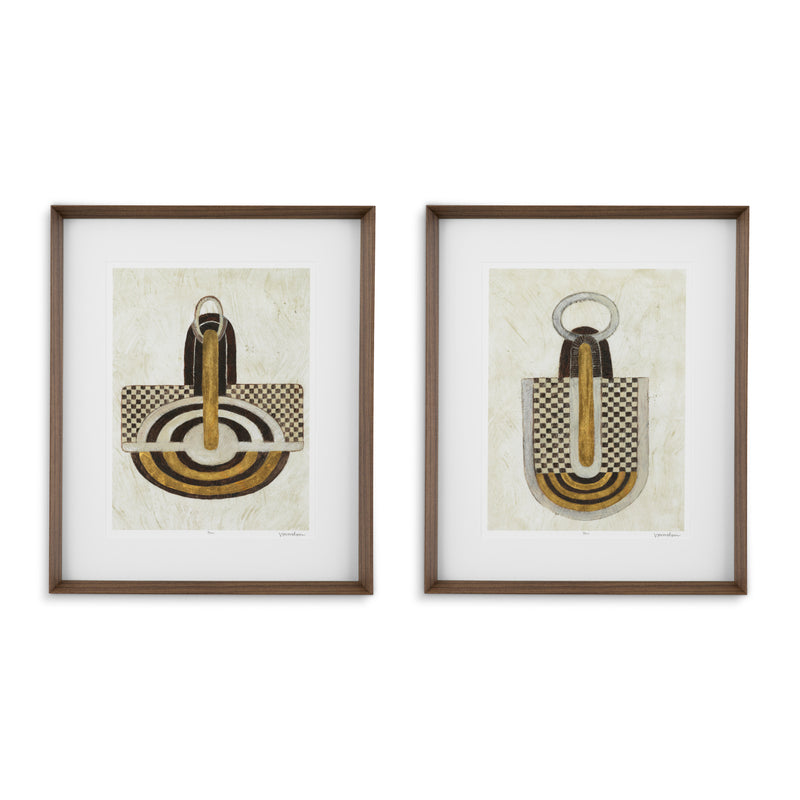 Print Objet d'Art by Vanna Lam set of 2