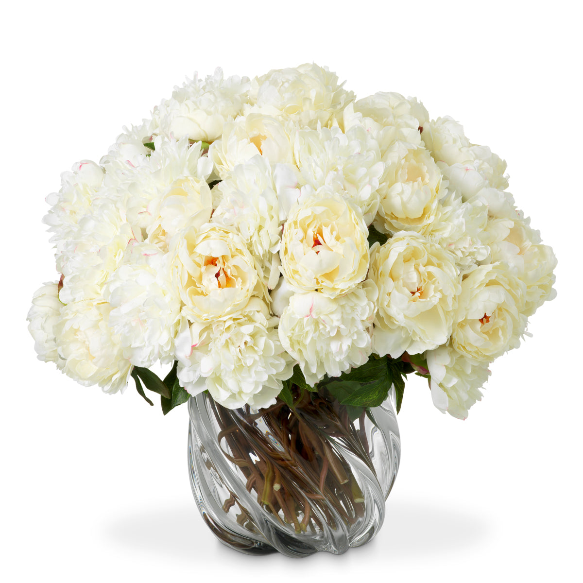 Bouquet of Peonies real touch 48 pcs/2 varieties