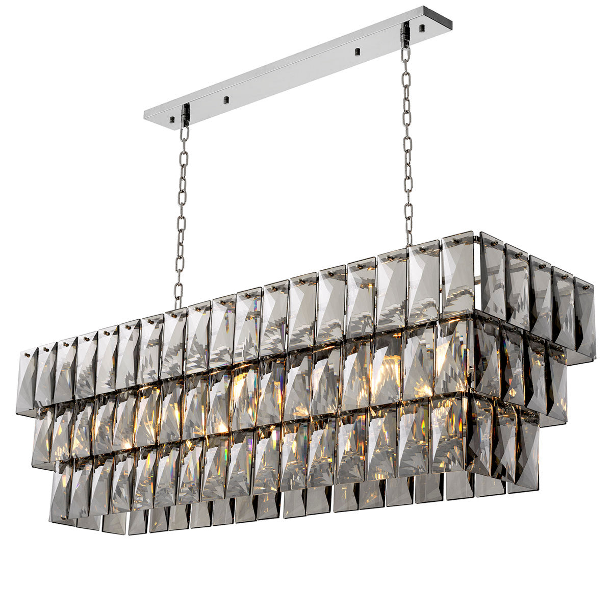 Chandelier Amazone rectangular