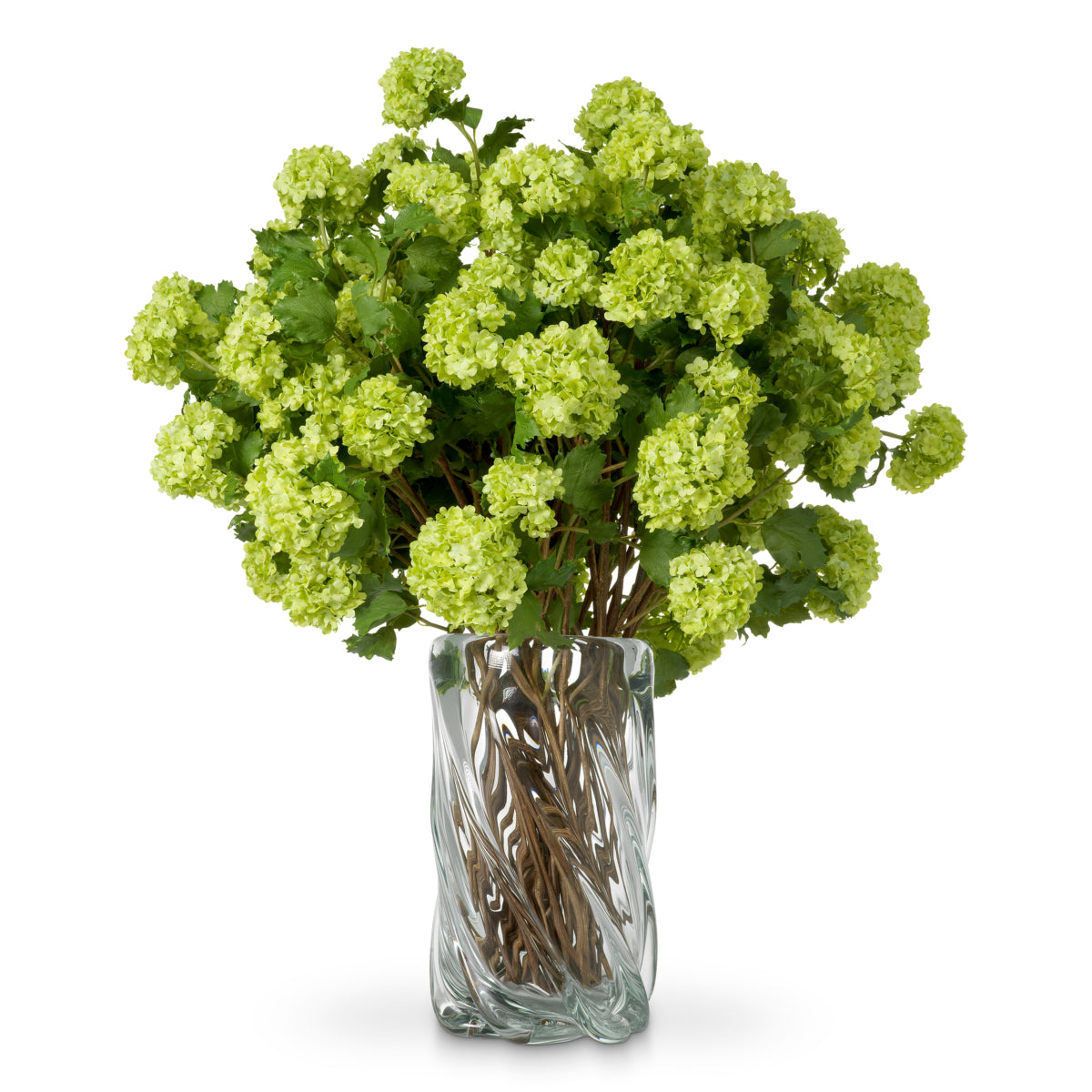 Bouquet of Hydrangeas snowball real touch 36 pcs