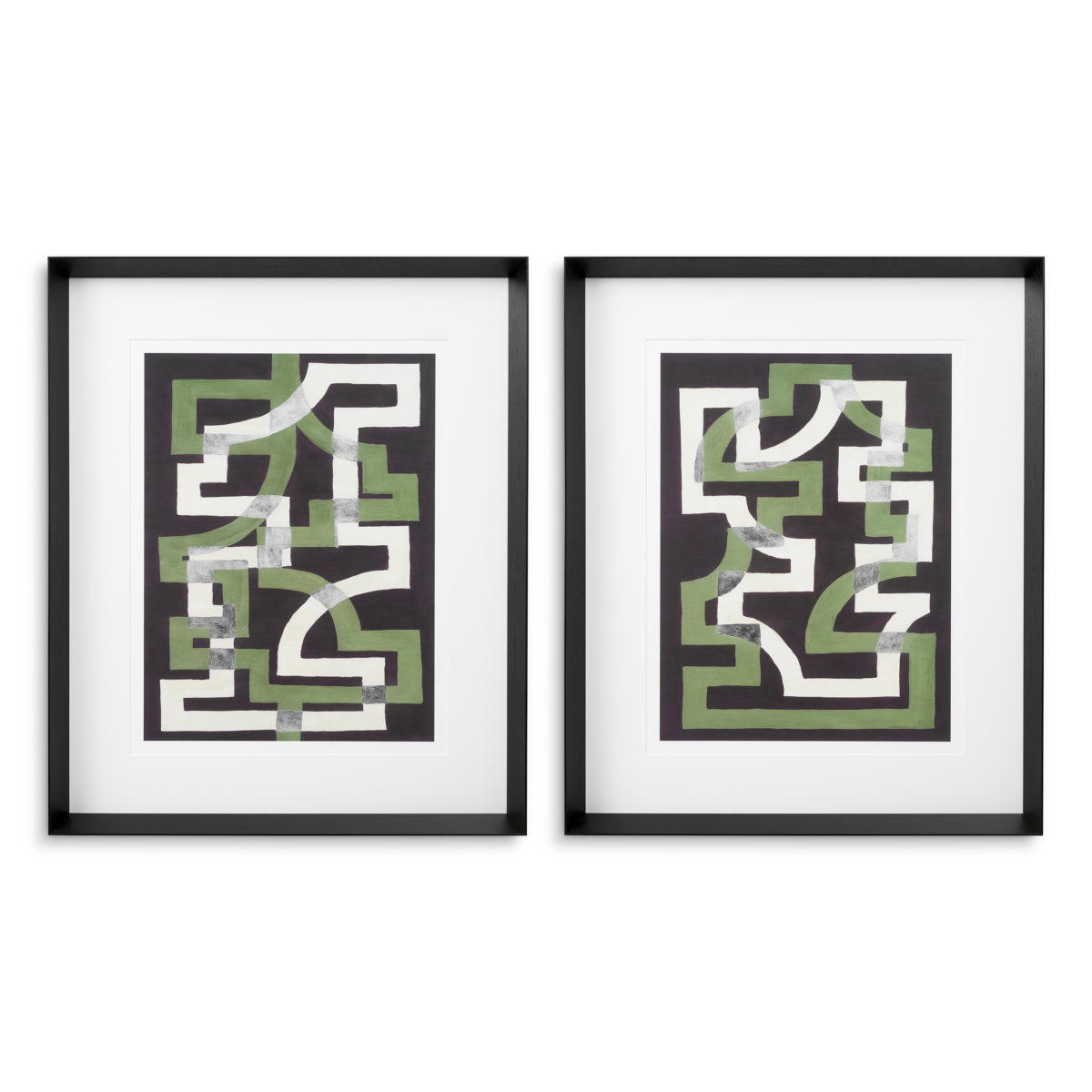 Print Window Trellis by Michael Willett set of 2
