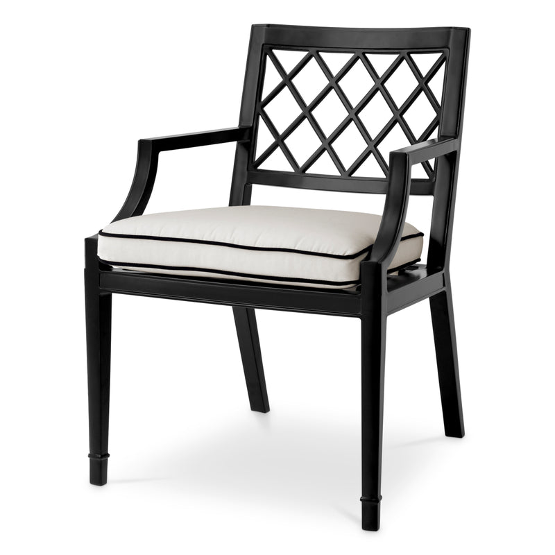 Outdoor Dining Chair Paladium with arm