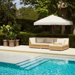 Outdoor Modular Chair Hampton corner