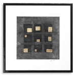 Print Black Squares by Michael Willett set of 2