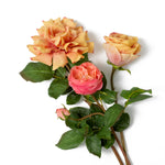 Bouquet of Roses real touch 72 pcs/3 varieties
